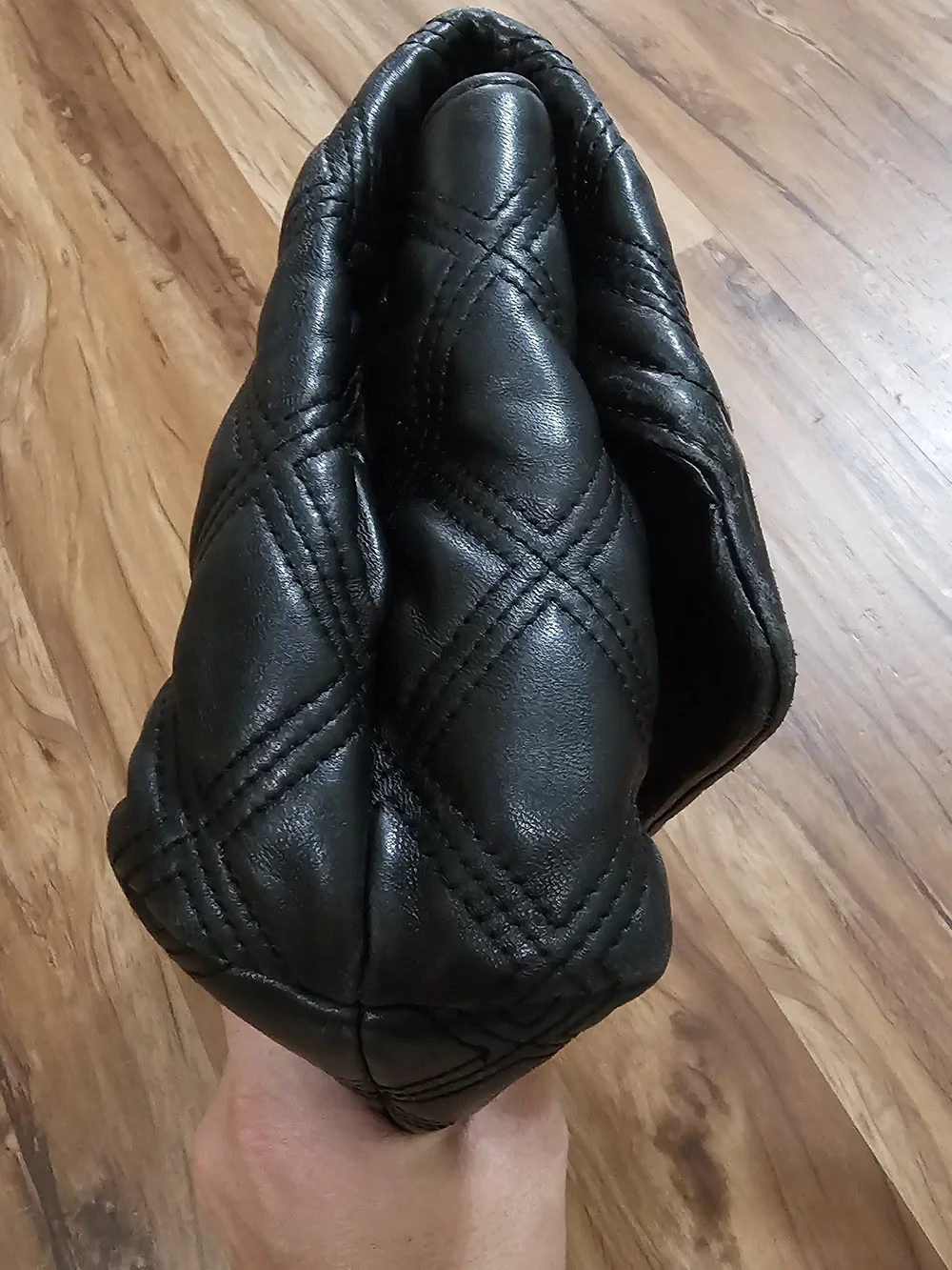 Tory Burch Black Quilted Leather Chain-Handle Shoulder Bag
